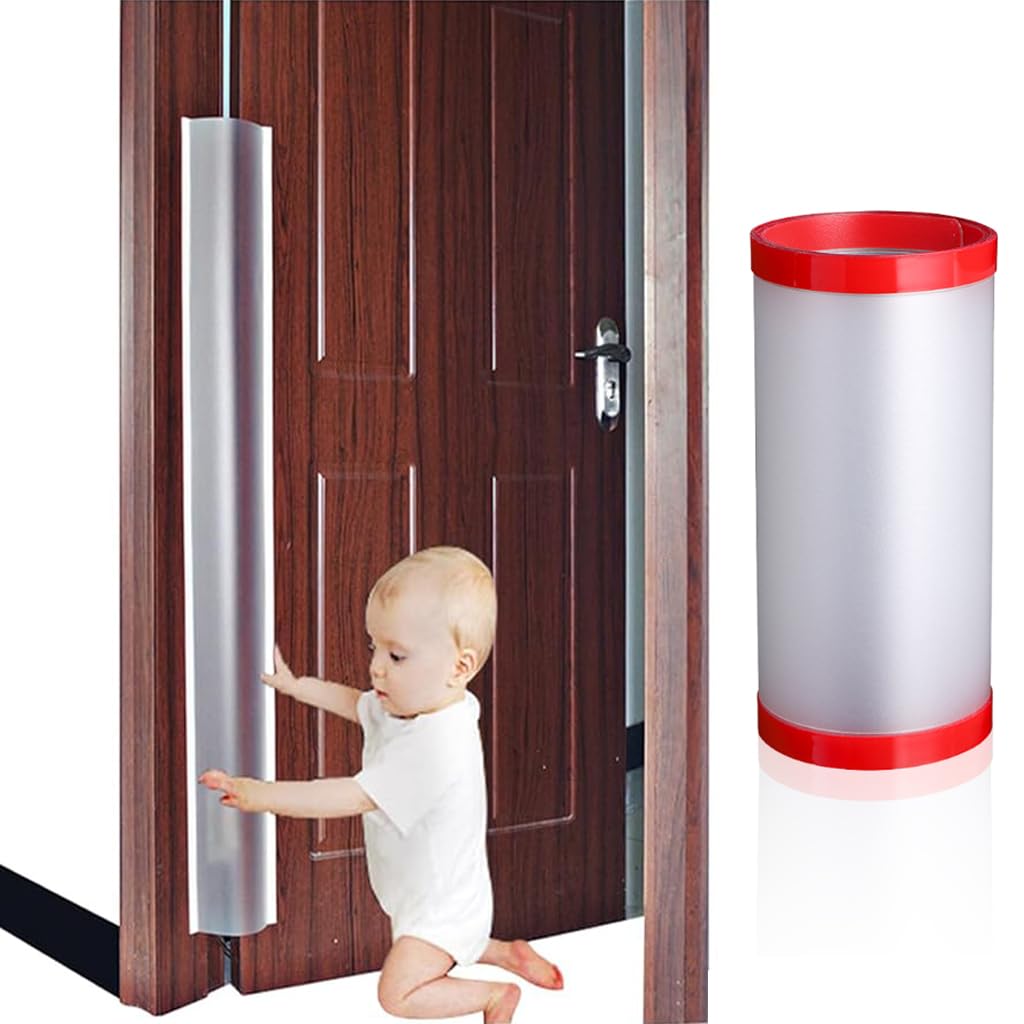 SNOWIE SOFT 1.2m Baby Finger Protector Door Hinge Cover Strip Door Hinger Cover Protector Child Proof Self Adhesive Frosted PP Finger Protector Door Hinge Cover Strip SNOWIE SOFT 1.2m Baby Finger Protector Door Hinge Cover Strip Door Hinger Cover Protector Child Proof Self Adhesive Frosted PP Finger Protector Door Hinge Cover Strip